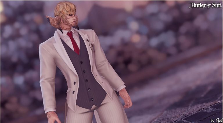 Butler's Suit - ff14 Mods