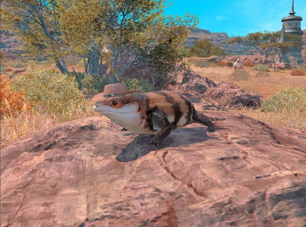 Cowboy Skink - ff14 Mods