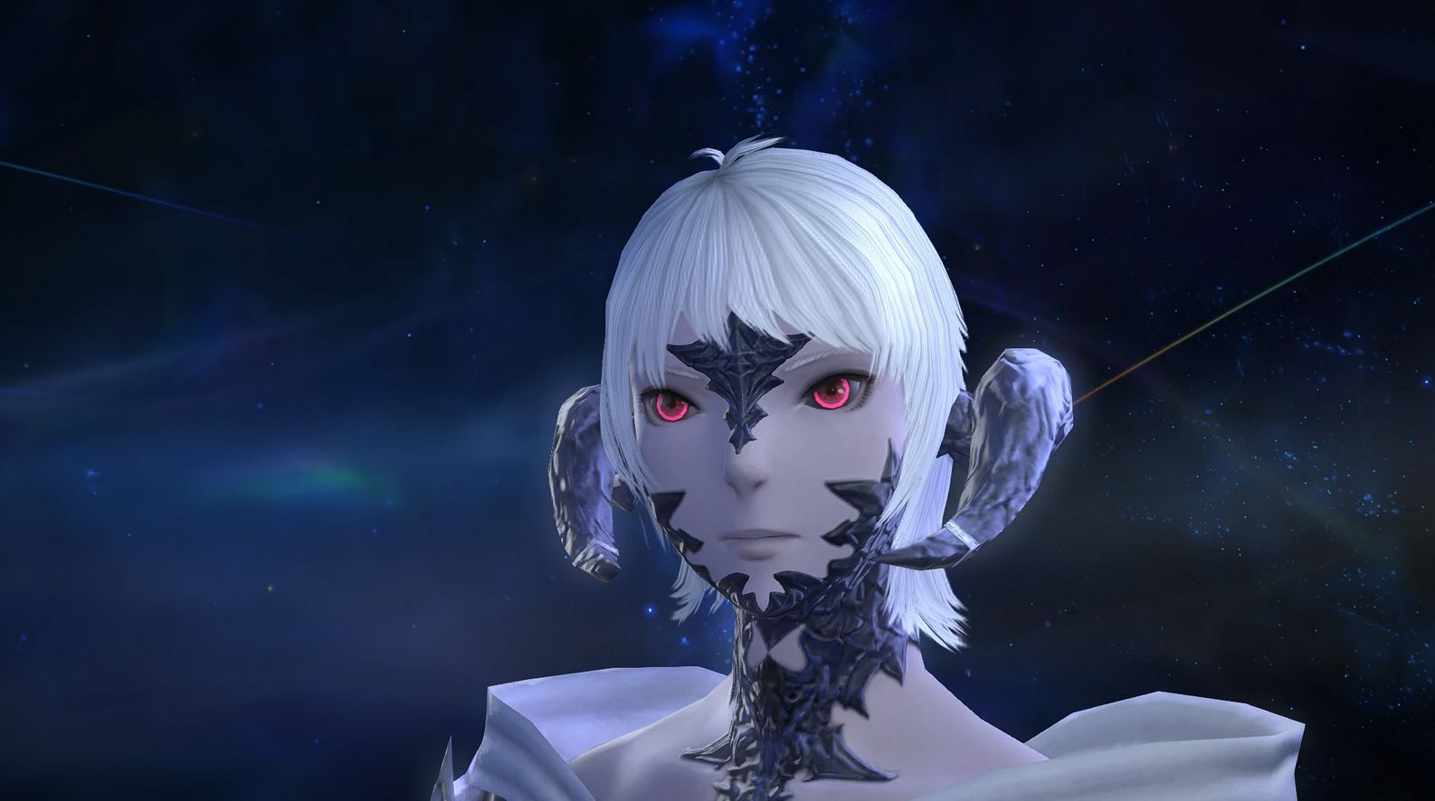 Dark Sclera for Xaela Au Ra Female - ff14 Mods