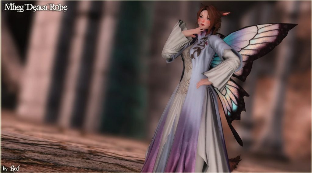 Mheg Deaca Robe (TnF2) - ff14 Mods