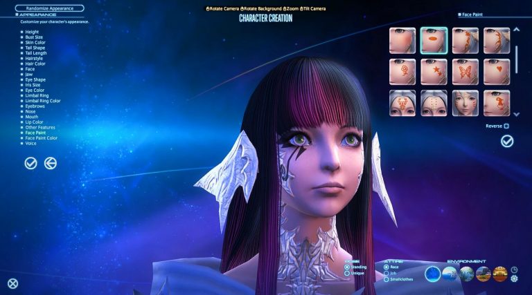 Pharah face tattoo - ff14 Mods