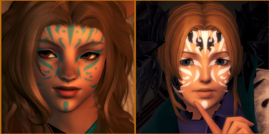 Yanxia Fujin's Fox (Face Paint 20) - Yanxia Collection - ff14 Mods